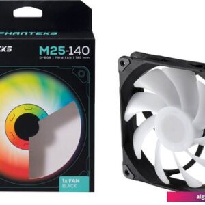 Вентилятор для корпуса Phanteks M25-140 D-RGB PH-F140M25_DRGB_PWM_BK01