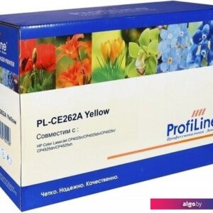 Картридж ProfiLine PL-CE262A-Y (аналог HP 648A Yellow)