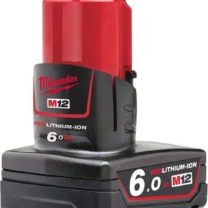 Аккумулятор Milwaukee M12 M12B6 4932451395 (12В/6 Ач)