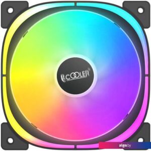 Вентилятор для корпуса PCCooler EF120 ARGB (черный)