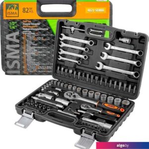 Универсальный набор инструментов ISMA 4821-5EURO (82 предмета)