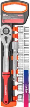 Набор трещотка с головками BaumAuto BM-012-5MSA (12 предметов)