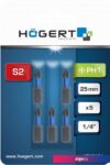Набор бит Hogert Technik HT1S121