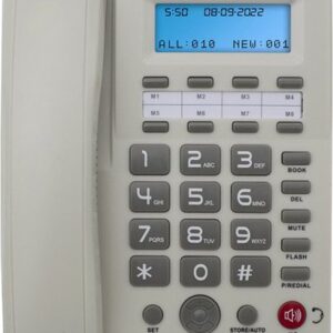 Проводной телефон Ritmix RT-550 (белый)
