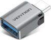 Адаптер Vention CDQH0 USB Type-A - USB Type-C (серебристый)