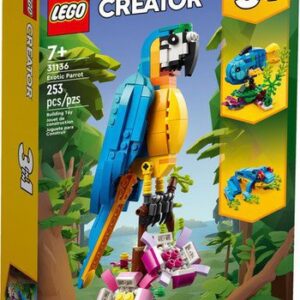 Конструктор LEGO Creator 31136 Экзотический попугай