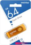 USB Flash SmartBuy Twist 64GB (желтый)