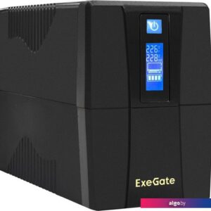 Источник бесперебойного питания ExeGate Power Smart ULB-1000.LCD.AVR.2SH.RJ.USB EX292792RUS