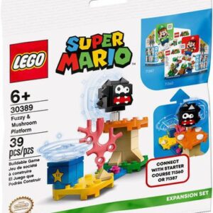 Конструктор LEGO Super Mario 30389 Лохматик и гриб-платформа