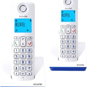 Радиотелефон Alcatel S230 DUO (белый)