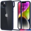 Чехол для телефона Spigen Ultra Hybrid для iPhone 14 ACS05045 (прозрачный/синий)