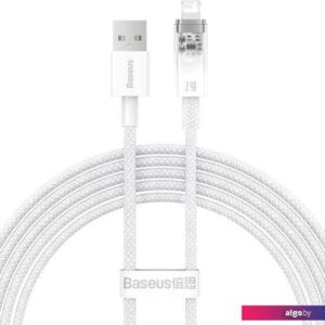 Кабель Baseus Explorer Series Fast Charging Cable with Smart Temperature Control 2.4A USB Type-A - Lightning (2 м