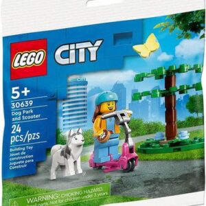 Конструктор LEGO City 30639 Парк для собак и самокат