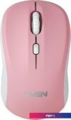 Мышь SVEN RX-230W (розовый)