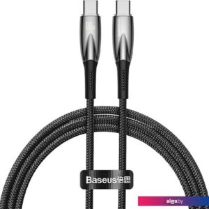 Кабель Baseus Glimmer Series Fast Charging Data Cable USB Type-C - Type-C 100W CADH000801 (2 м
