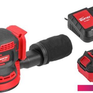 Эксцентриковая шлифмашина Wortex COS 1218 E ALL1 1334403 (с 1-м АКБ)