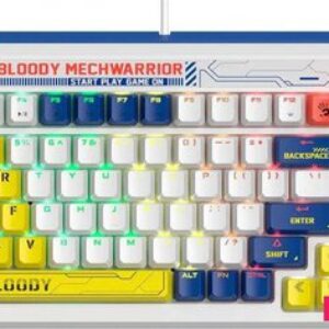 Клавиатура A4Tech Bloody B950 (белый/синий