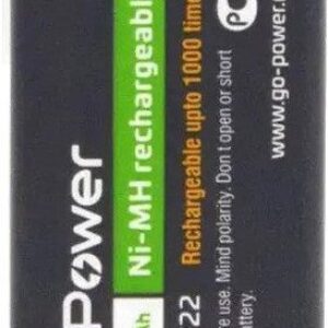Аккумулятор GoPower 6F22 Ni-MH 250mAh 00-00017020 1шт
