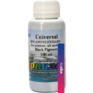 Чернила White Ink Universal HP/Canon/Lexmark Черный пигмент (100 мл)