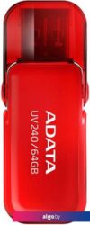 USB Flash ADATA UV240 64GB (красный)