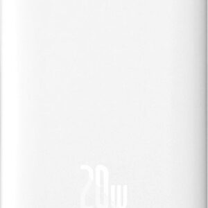 Внешний аккумулятор Baseus Magnetic Mini Air Wireless Fast Charge Power Bank 20W 10000mAh (белый)
