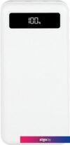 Внешний аккумулятор TFN Porta LCD PD 22.5W 30000mAh (белый)