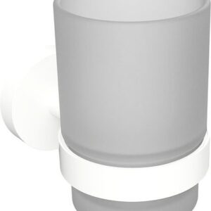 Стакан для зубной щетки и пасты Bemeta White 104110014