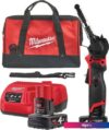 Ленточная шлифмашина Milwaukee M12 Fuel FBFL13-402B (с 2-мя АКБ