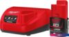 Аккумулятор с зарядным устройством Milwaukee M12 M12NRG-201 4933451900 (12В/2 Ач + 12В)