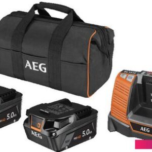 Аккумулятор с зарядным устройством AEG Powertools SETLL1850SHD 4935478945 (2x18В/5 Ah + 18В