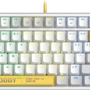 Клавиатура A4Tech Bloody S87 Energy White (Bloody BLMS Red Plus)