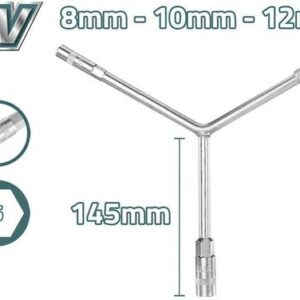 Ключ торцевой Total THYSW081012