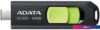 USB Flash ADATA UC300 64GB (черный/зеленый)