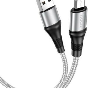 Кабель Hoco X50 Micro USB (серый)
