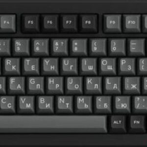 Клавиатура Akko 5075S Black & Sliver (Akko Cream Yellow V3 Pro)