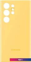 Чехол для телефона Samsung Silicone Case S24 Ultra (желтый)