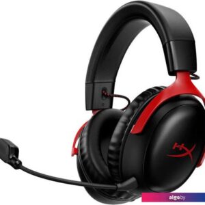Наушники HyperX Cloud III Wireless (черный/красный)