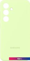 Чехол для телефона Samsung Silicone Case S24 (лайм)