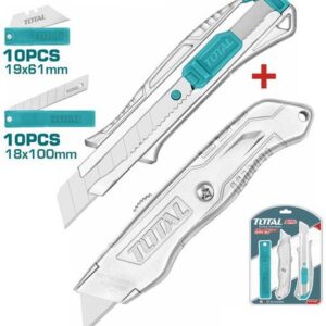 Нож строительный Total THT515226 (2 шт)