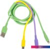 Кабель Sonnen USB Type-A - miroUSB/USB-Type-C/Lightning 513562