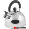 Чайник со свистком Perfecto Linea Holiday 52-121518 (серебристый металлик)