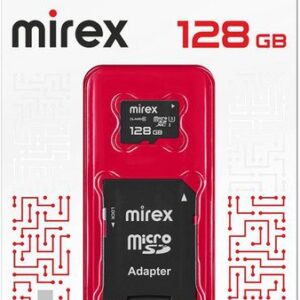 Карта памяти Mirex microSDXC 13613-AD3UH128 128GB (с адаптером)