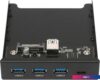 Планка портов на переднюю панель Gembird FP3.5-USB3-3A1C