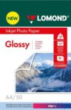Фотобумага Lomond двухсторонняя глянцевая А4 140 г/м2 50 л 0102095
