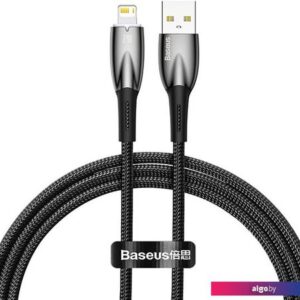 Кабель Baseus Glimmer Series Fast Charging Data Cable USB Type-A - Lightning 2.4A CADH000301 (2 м
