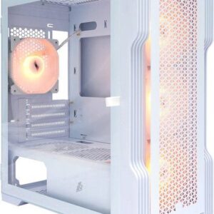 Корпус 1stPlayer Trilobite T3 ARGB T3-WH-4F2-W(AP)