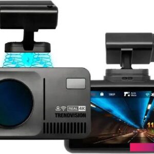 Видеорегистратор-радар детектор-GPS информатор (3в1) TrendVision DriveCam Real 4K Signature
