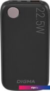 Внешний аккумулятор Digma DGPF10B 10000mAh (черный)