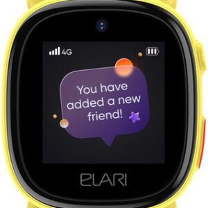 Детские умные часы Elari KidPhone 4G Lite (желтый)