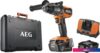 Ударная дрель-шуруповерт AEG Powertools BSB 18C3BL-X02C 4935478937 (с 2-мя АКБ 2 Ач + 4 Ач